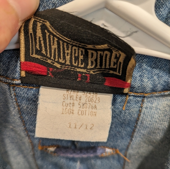 Vintage Blue Denim Dress 90s/Y2K fashion - Picture 9 of 12